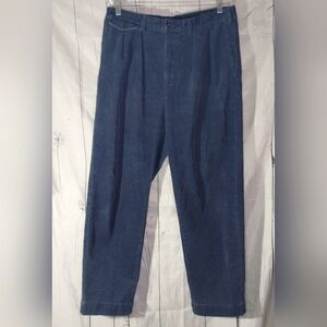Polo Ralph Lauren Vintage 90's Men's Blue Corduroy Pants